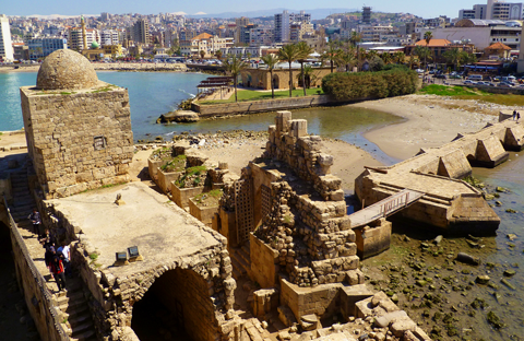 Beiteddine + Deir El Kamar + Sidon Beiteddine + Deir El Kamar + Sidon